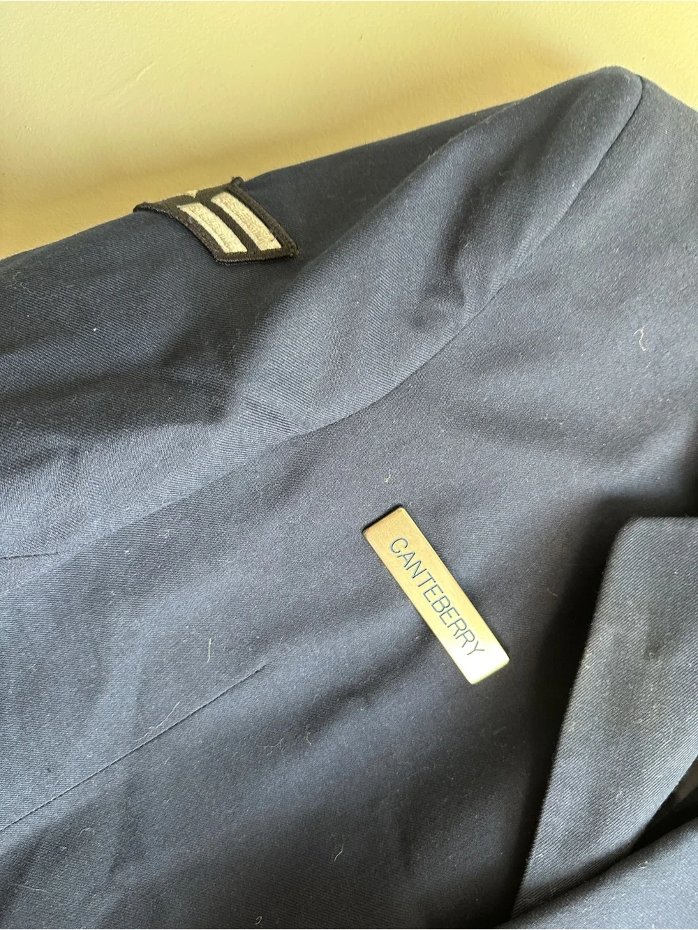 US Air Force-Style Navy Blue Men's Dress Jacket